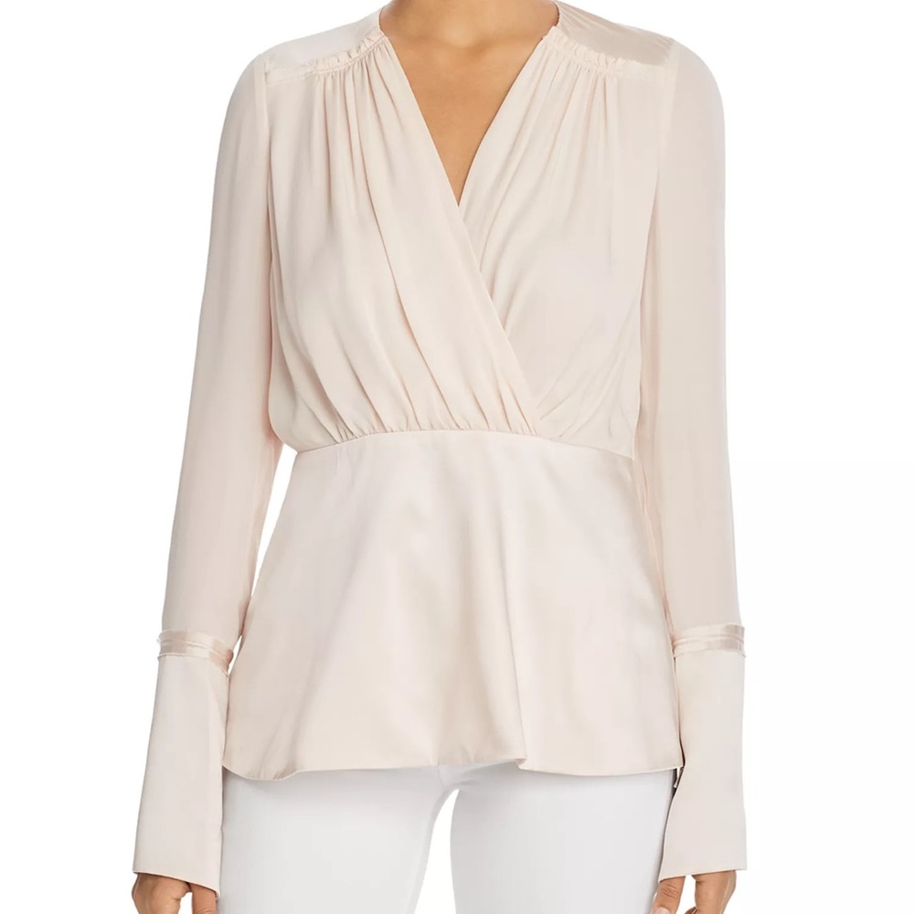 Elie Tahari Blouse in Cream